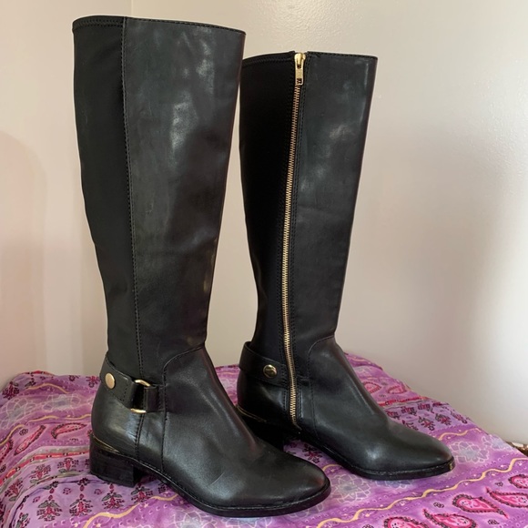 Steve Madden Shoes - Steve Madden Leather Ryyder Knee High Boots